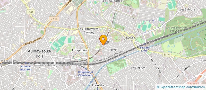 localisation de l'entreprise MADAME CRISTINA TITICA à SEVRAN