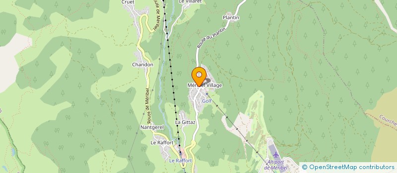 localisation de l'entreprise MADAME CRISTINA TRISCAS  LES ALLUES