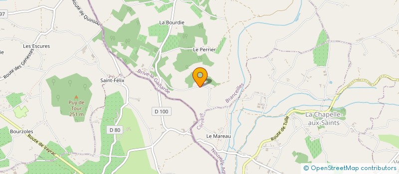 localisation de l'entreprise MADAME CRISTINA VON MOHRENSCHILDT à BRANCEILLES