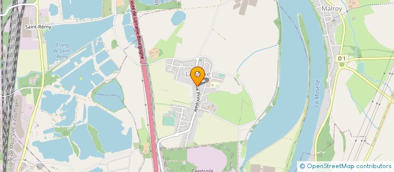 localisation de l'entreprise MADAME CRISTINE VON HOF  LA MAXE