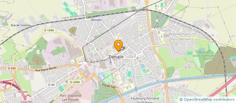 localisation de l'entreprise MADAME CRIZANTEMA MIREA  DENAIN