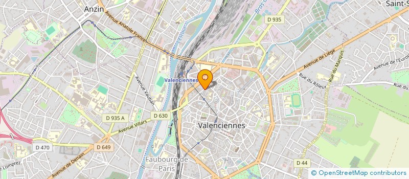 localisation de l'entreprise MADAME CROCIFISSA MARAGLIA à VALENCIENNES