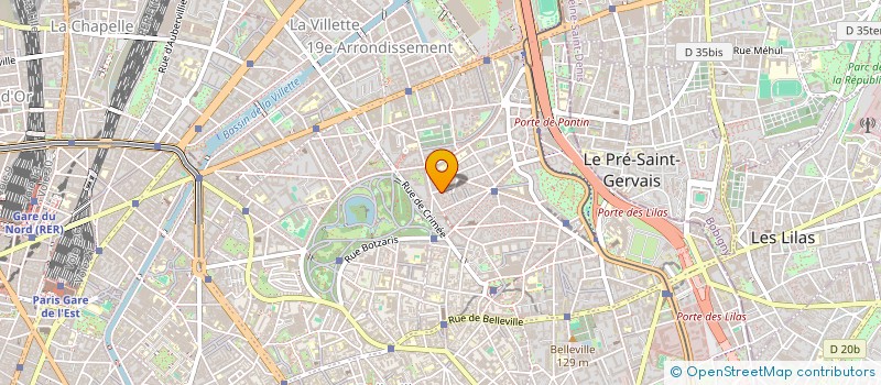 localisation de l'entreprise MADAME CRUZ ALARCON LOTERO  PARIS