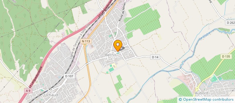 localisation de l'entreprise MADAME CRUZ VIRGINIA HERRERA RONDON  BERNIS