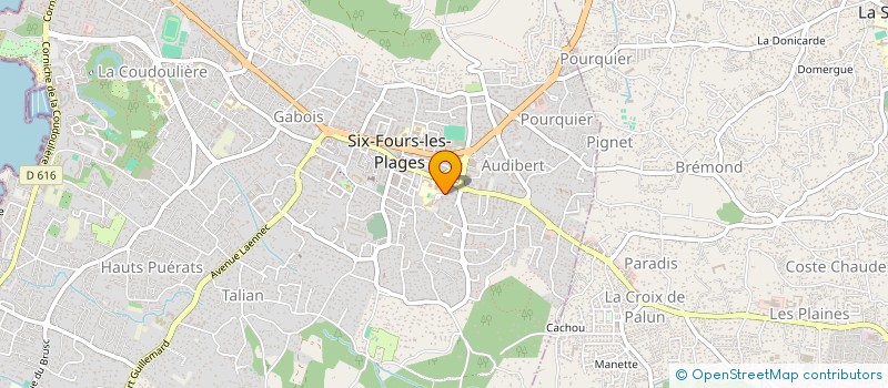 localisation de l'entreprise MADAME CRYSTAL MANZANO à SIX-FOURS-LES-PLAGES