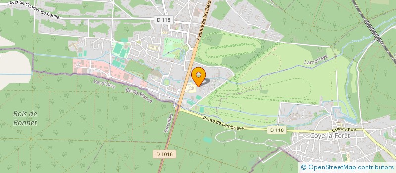 localisation de l'entreprise MADAME CRYSTAL MIETTE  LUCHE-PRINGE