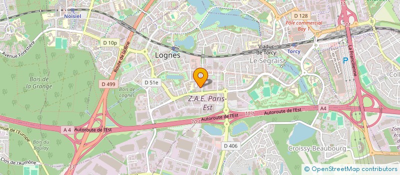 localisation de l'entreprise MADAME CRYSTAL NAIDE à LOGNES