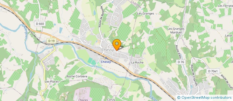 localisation de l'entreprise MADAME CSILLA BAKODY  CHESSY