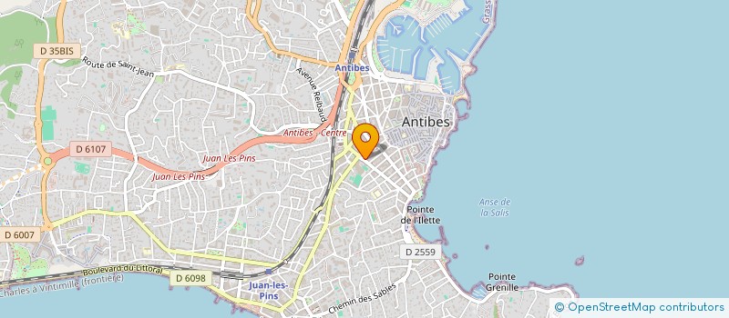 localisation de l'entreprise MADAME CUIMIN FENG à ANTIBES