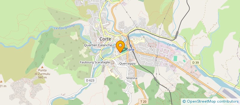localisation de l'entreprise MADAME CULOMBA CASANOVA à CORTE