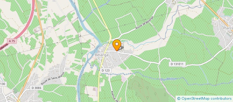 localisation de l'entreprise MADAME CUNY SIOHAN  BELARGA