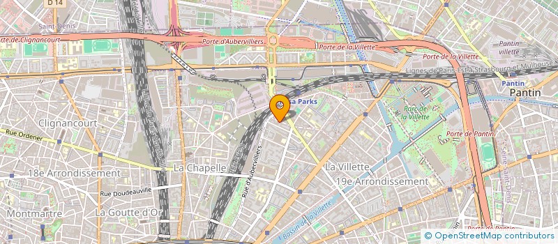 localisation de l'entreprise MADAME CURTIL CVACH  PARIS