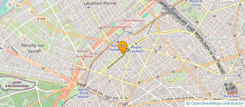 localisation de l'entreprise MADAME CUSTODIA CABALLERO MART NEZ  PARIS