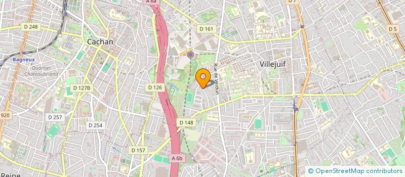 localisation de l'entreprise MADAME CYANN CHALUMEAU-GEY à VILLEJUIF