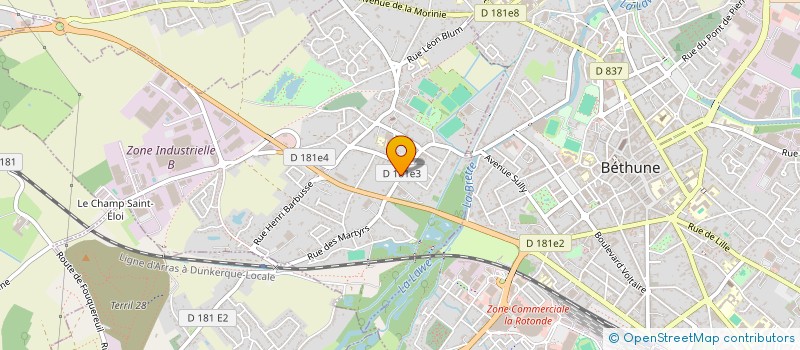 localisation de l'entreprise MADAME CYBELE LEFEBVRE  ANNEZIN