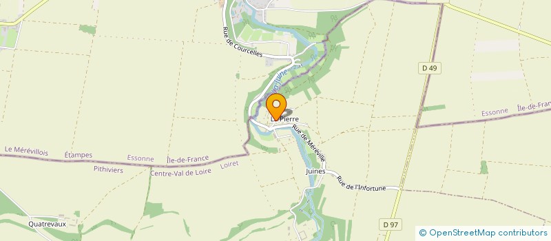 localisation de l'entreprise MADAME CYBELE MAMAROT à AUTRUY-SUR-JUINE
