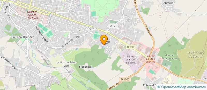 localisation de l'entreprise MADAME CYBELE RETHORE à SOYAUX