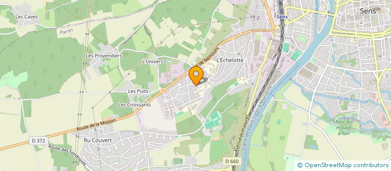 localisation de l'entreprise MADAME CYBELIA JUGE-BOULOGNE à PARON