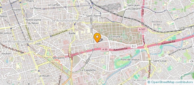 localisation de l'entreprise MADAME CYBELLE BIANCHI à MARSEILLE