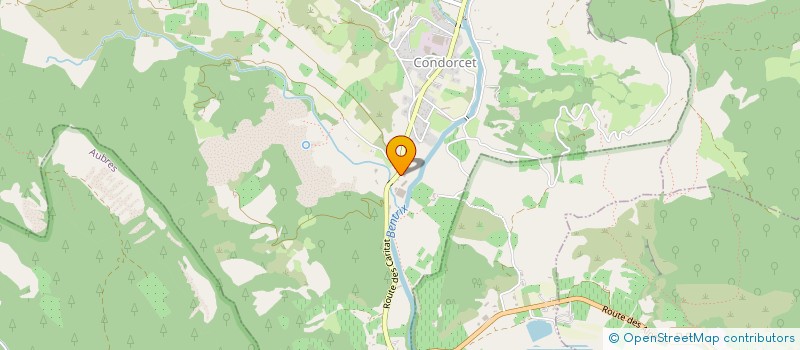 localisation de l'entreprise MADAME CYBELLE SMYCZYNSKI  CONDORCET