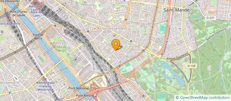 localisation de l'entreprise MADAME CYBILL CANOVA  BOBIGNY