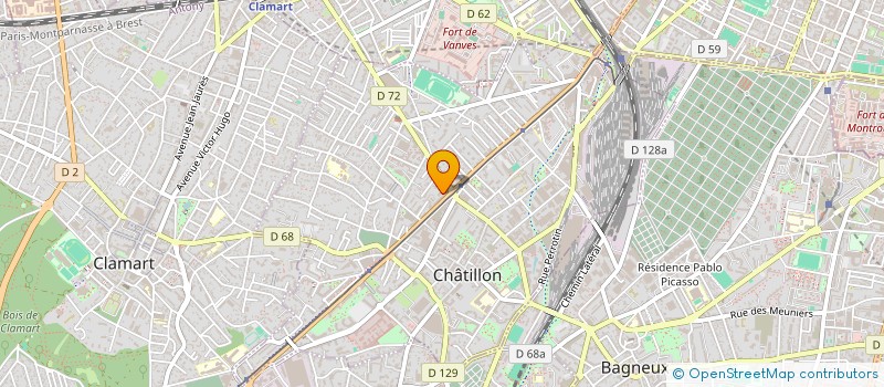 localisation de l'entreprise MADAME CYLIA AKLI  PARIS 12