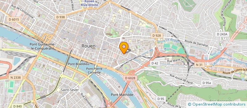 localisation de l'entreprise MADAME CYLIA TALBI à ROUEN