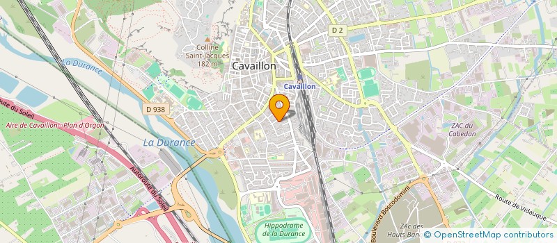 localisation de l'entreprise MADAME CYLLIA GIACOMAZZO  CAVAILLON