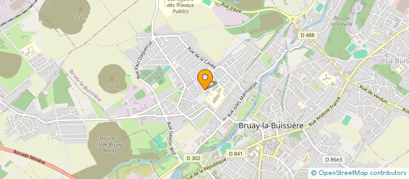 localisation de l'entreprise MADAME CYNDI LIEBE  BRUAY-LA-BUISSIERE