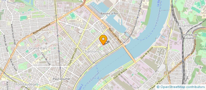 localisation de l'entreprise MADAME CYNDIA N'KOU  BORDEAUX