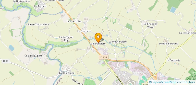 localisation de l'entreprise MADAME CYNDIA TRICHARD  SAINT-FULGENT