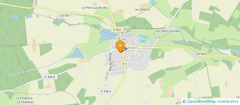 localisation de l'entreprise MADAME CYNDIE BINET à THIRON-GARDAIS