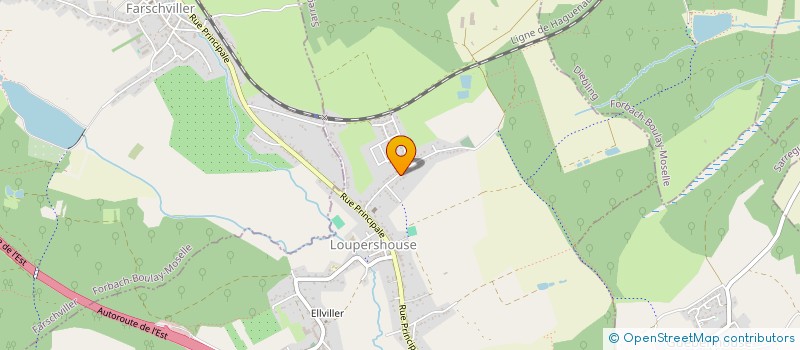 localisation de l'entreprise MADAME CYNDIE DANNENHOFFER  LOUPERSHOUSE