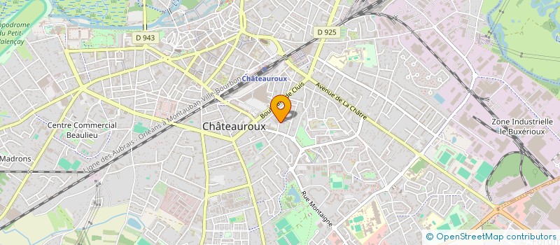 localisation de l'entreprise MADAME CYNDIE GABLIN à CHATEAUROUX