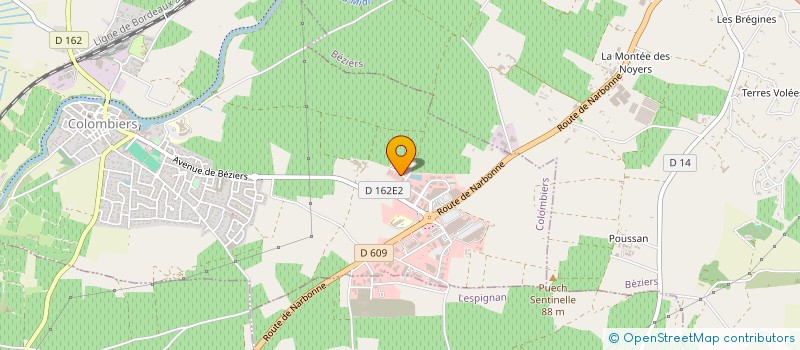 localisation de l'entreprise MADAME CYNDIE LAO à COLOMBIERS