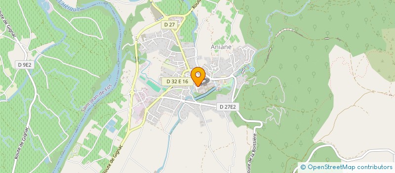 localisation de l'entreprise MADAME CYNDIE OLIVARES  ANIANE