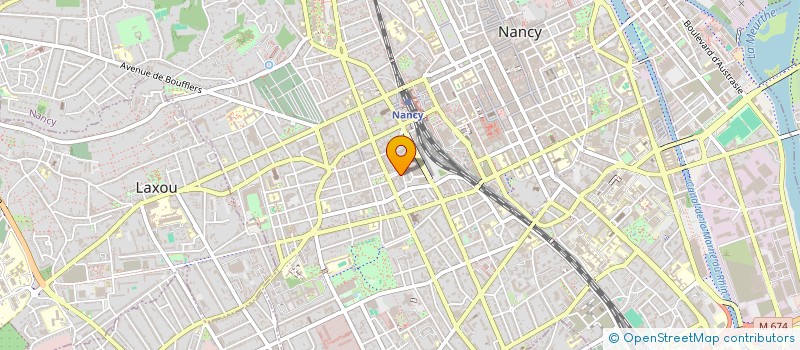 localisation de l'entreprise MADAME CYNDIE ROTH  NANCY