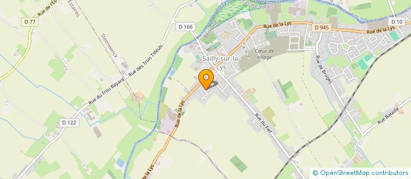 localisation de l'entreprise MADAME CYNDY HAVEZ  SAILLY-SUR-LA-LYS