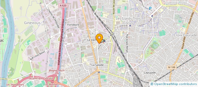 localisation de l'entreprise MADAME CYNTHIA AGBO-PANZO à TOULOUSE