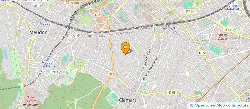 localisation de l'entreprise MADAME CYNTHIA ALEXANIAN à CLAMART