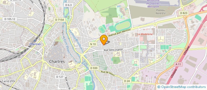 localisation de l'entreprise MADAME CYNTHIA ALLAND à CHARTRES
