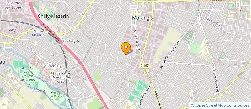 localisation de l'entreprise MADAME CYNTHIA ANTUNES  MORANGIS