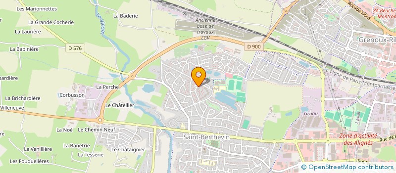 localisation de l'entreprise MADAME CYNTHIA AVIGNON  SAINT-BERTHEVIN