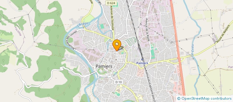 localisation de l'entreprise MADAME CYNTHIA AZZAOUI à PAMIERS