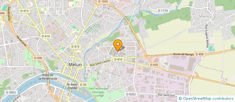 localisation de l'entreprise MADAME CYNTHIA BABELA à MELUN