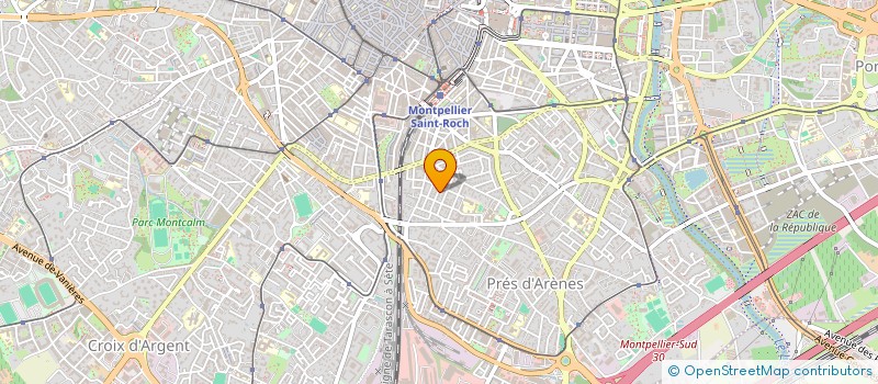 localisation de l'entreprise MADAME CYNTHIA BALIARDO  MONTPELLIER