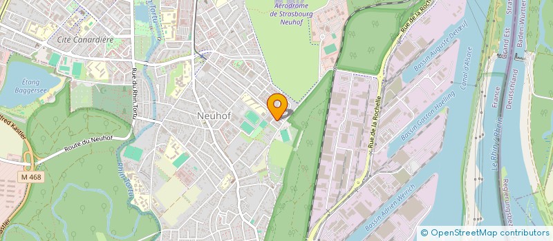 localisation de l'entreprise MADAME CYNTHIA BAZZU  STRASBOURG