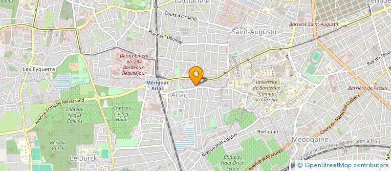 localisation de l'entreprise MADAME CYNTHIA BEAUVALOT  MERIGNAC