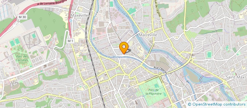 localisation de l'entreprise MADAME CYNTHIA BELLI  NANCY