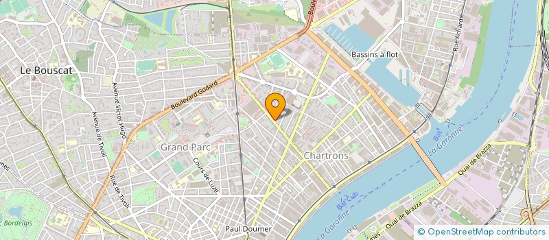 localisation de l'entreprise MADAME CYNTHIA BERNARD  BORDEAUX